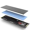 JEYI N80 M.2 NVMe SSD Alüminyum Soğutucu Kasa, Pasif Soğutma, Siyah Mat, Termal Ped ile