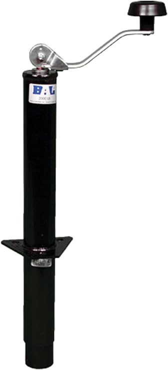Bal RV Products Group 29030B A-Frame Model Tongue Jack - 2,000 lb. / Topwind (Bulk)