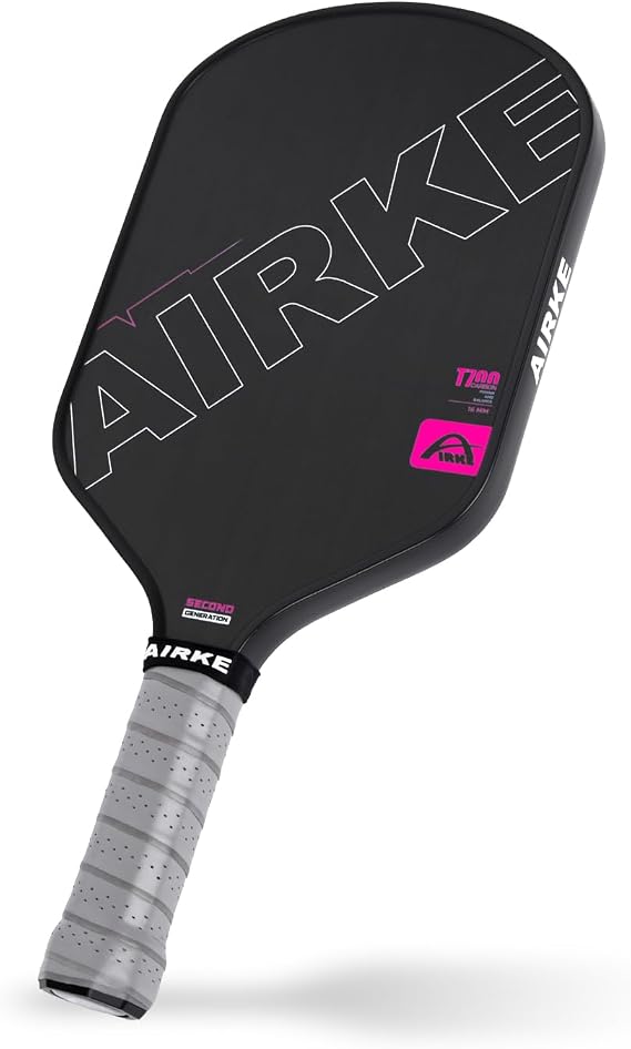 Pickleball Paddles - T700 Carbon Fiber Paddle with Honeycomb Core Pickleball Rackets - Lightweight Precision & Enhanced Shock
