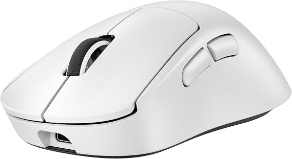 Logitech G PRO X SUPERLIGHT 2 DEX LIGHTSPEED Kablosuz Oyun Mouse'u, HERO 2 32K DPI Sensör, 888 IPS/88G'ye Kadar Hızlanma PC/Mac için Programlanabilir 5 Tuş, USB-C Şarj, 60g ProGrade Hafif Mouse, Beyaz | Pro-Grade fare 60g, 5 düğme programlanabilir, ergonomik, 44K DPI, 8K Polling, USB-C şarj, PC/Mac - Beyaz