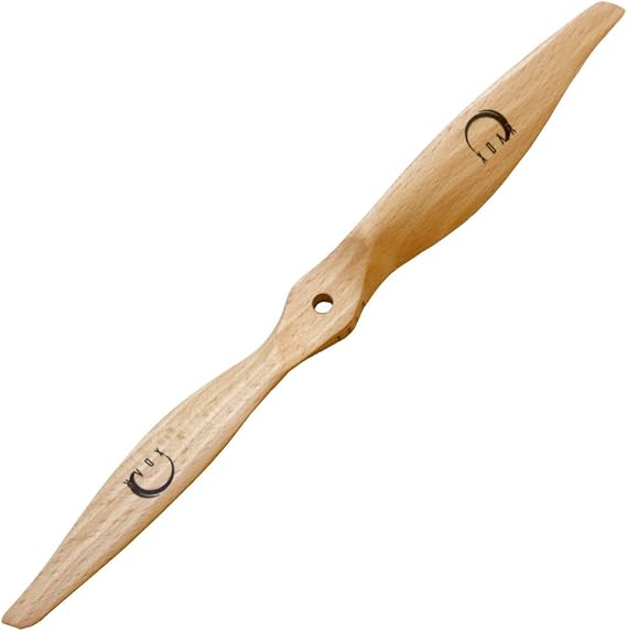 XOAR PJN 13x7 13 Inch 2 Blade RC Airplane Propeller Wood Prop for Electric RC Planes (13 x 7, Tractor)