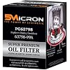 PG Engine Oil Filter PG63798 | Fits 2006-2023 Harley-Davidson FLHX Street Glide, 2014-2023 FLHXS Street Glide Special, 2007-2019 FLHTCU Electra Glide Ultra Classic
