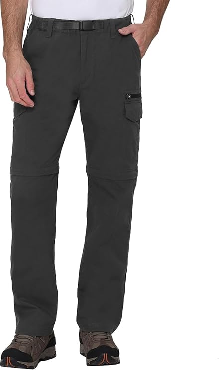 BC Clothing Hiking Pants for Men - Convertible Pants Men - Leightweight Cargo Pants