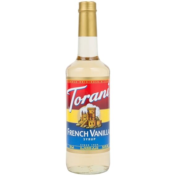 Torani Syrup, French Vanilla, 25 oz