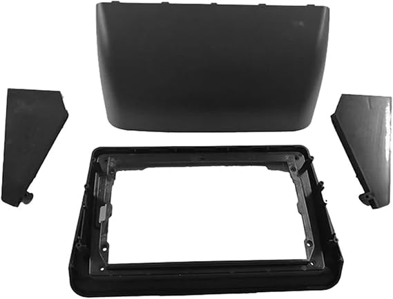 2 Din 9 inch Car Radio Fascia Compatible with Mitsubishi Pajero Montero V31 Cheetah Kingbox 1991 Stereo Frame Plate Adapter Navigation Panel
