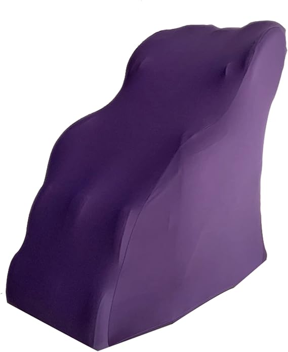 Full Body Massage Chair Cover, Dustproof Massage Chair Protector Zero Gravity Massage Chair Cover for Massage Chair Recliner Furniture Cover,Purple,M