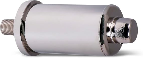 Midline Valve 6J363 Steam Radiator Air Vent; Heat Regulator Valve; Straight Mount; 1/4 in. MIP; Chrome Plated Steel