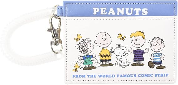 SNOOPY Women's Single Pass Case PK Friends Snoopy