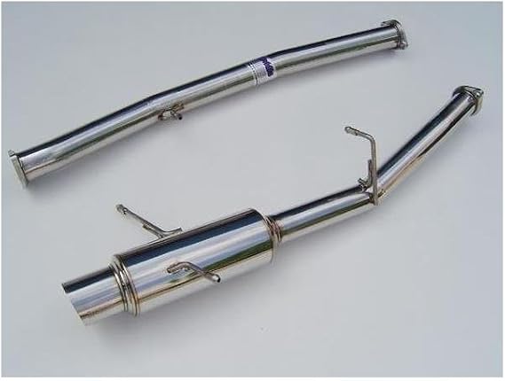 Invidia HS02SW1GTR Racing Cat-Back Exhaust System with Stainless Steel Tip for Subaru WRX STI