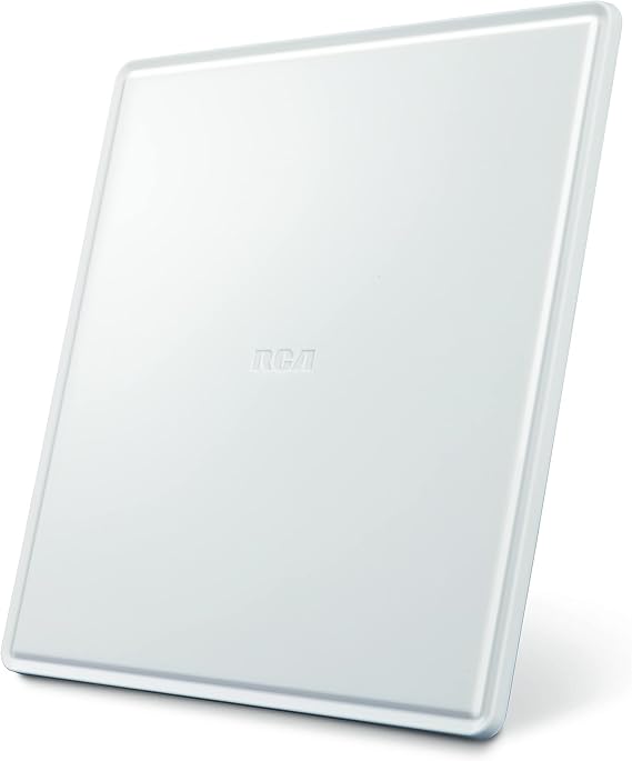 RCA Multi-Directional, Flat Digital Indoor HDTV Antenna White