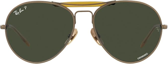 Ray-Ban Unisex Rb8063 Titanium Aviator Sunglasses