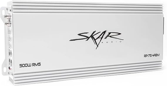 Skar Audio RP-75.4ABM 500 Watt Full-Range Class A/B 4-Channel Marine Amplifier