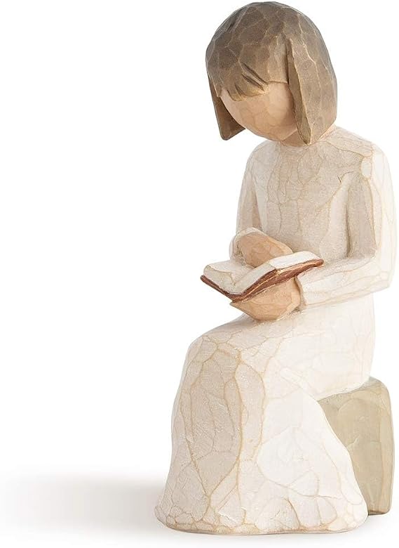 Willow Tree Wisdom, Sculpted Hand-Painted Figure | Cast from a Susan Lordi Original Carving, Inspirational Gift of Encouragement, Strength, Hope and Confidence