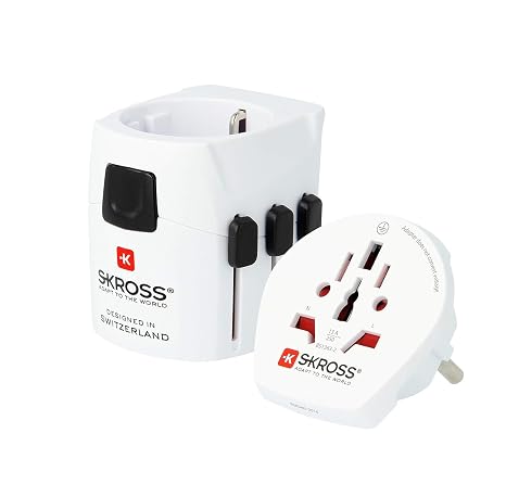 Skross World Travel Adapter PRO Light World | 1.103160 | White