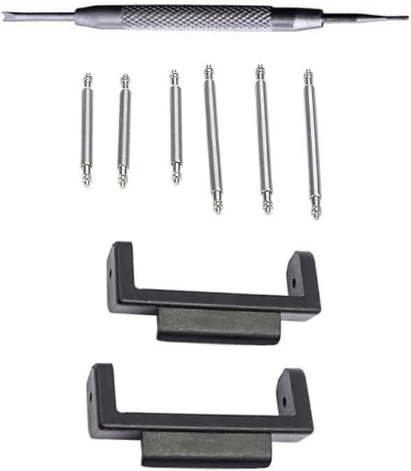 Tool Included Adapter Set for DW-5600 DW-6900-9052 GLS-8900 22mm Smartwatch Band Unisex Compatibility 1 Pair Watch Band Connector Conversion Kit ABS Lug 16mm to 22mm 1Set