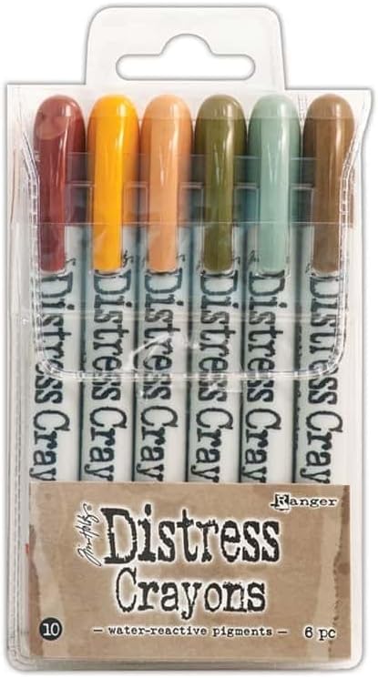 RANGER INDUSTRIES 10026097 Tim Holtz Crayon Set, Multicolor