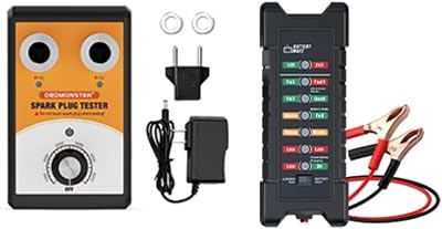 Car Battery Tester12V 24V Spark Plug Tester