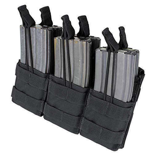 Condor Elite MA44-002 Triple Stacker M4 Mag Pouch Black