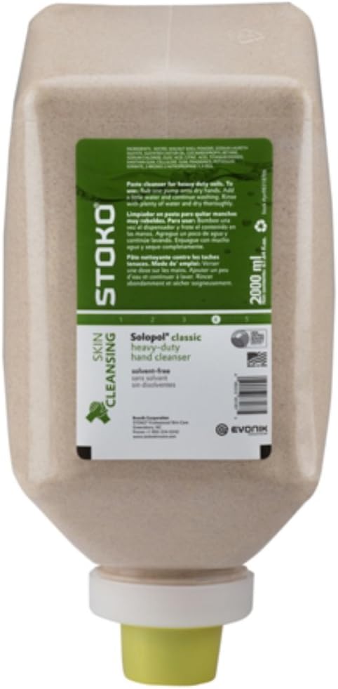 Stockhausen 2000 ML Softbottle Solopol Hand Cleaner 6 per Case