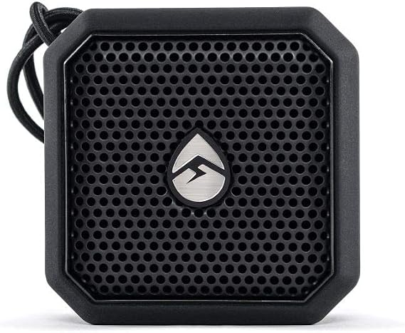 ECOXGEAR EcoPebble Lite GDI-EXPLT501 Rugged Waterproof Floating Portable Bluetooth Wireless 5-Watt Mini Smart Speaker (Black)