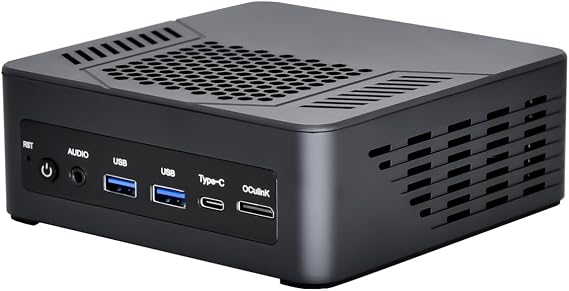 Game Mini PC,Ryzen AI 7 PRO 360,No Ram No SSD No OS,USB4 2x2.5G LAN,2xPCIe4,Desktop Gaming Computer,Dual-Band WiFi6/BT5.2
