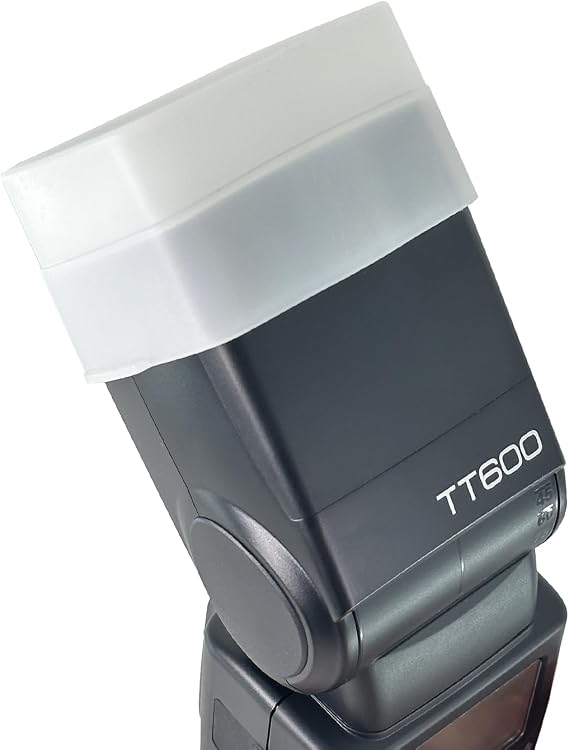 Flash Diffuser for Speedlight, Compatible with Canon 560 565EX 580EX and with Godox V860 TT600 - Speedlight, Camera Flash, Compatible with Canon and Godox Flash Diffuser