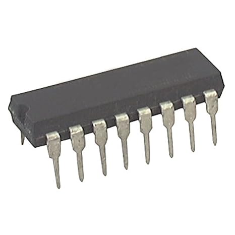 ULN2004A ICS and Semiconductors, Darlington NPN Transistor, 50 Volt, 0.5 Amp, 16-Pin, PDIP (Pack of 10)