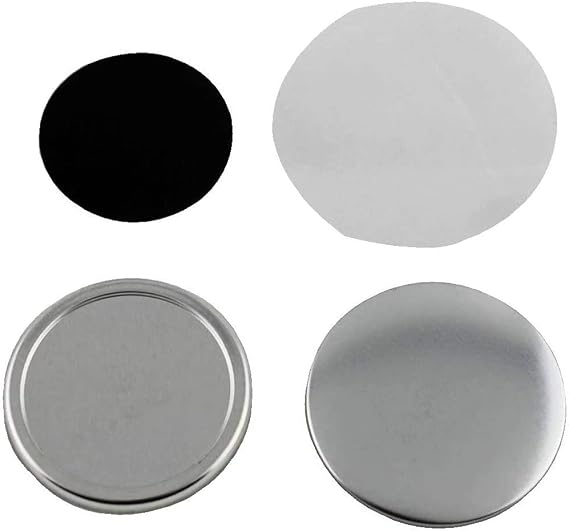 Asc365 3" 75mm Rubber Badge Button Parts for Maker Machine DIY