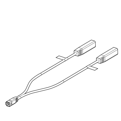 Humminbird Left / Right Splitter Cable, HELIX Side Imaging 9 M SILR Y