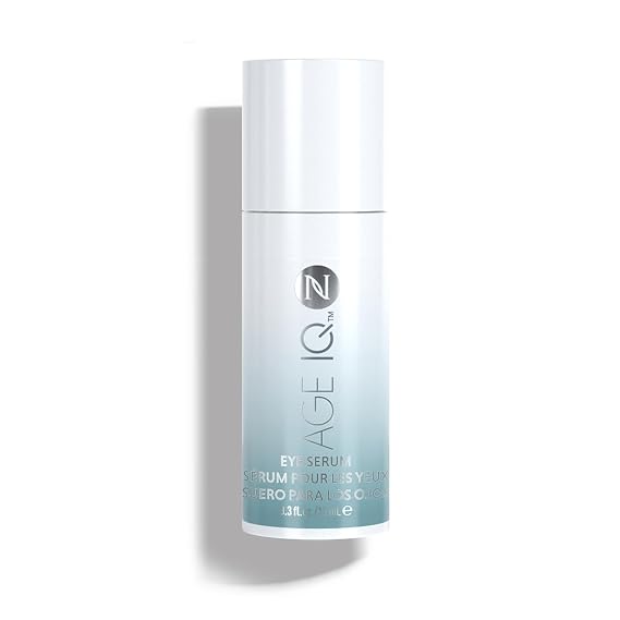 NEORA - Age IQ Eye Serum - 10 ml | Contains Peptides, Hyaluronic Acid, Lightweight Eye Serum, Helps Reduce Puffiness, Daily Eye Care, All Skin Types