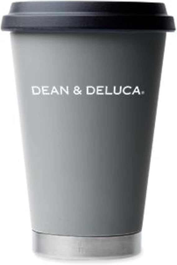 DEAN & DELUCA Thermo Tumbler, Charcoal Gray, 350ml
