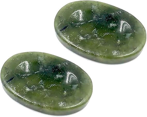 Connemara Marble Set of 2 Worry Stones (2 Pieces) Direct from Ireland.