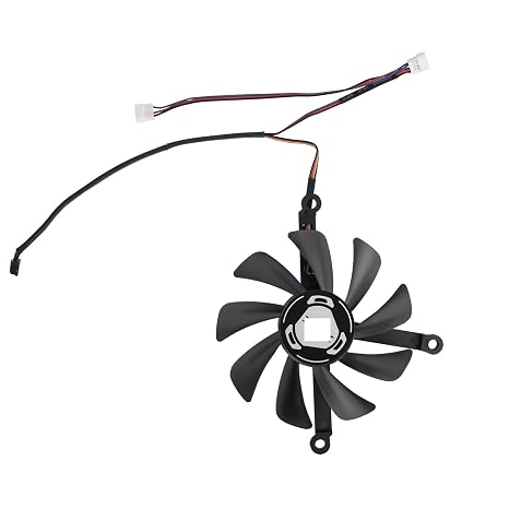 Graphics Card Video Card Cooler Fan for RX 5700 XT 8GB Thicc III Ultra 95MM 85MM CF1010U12S RX5700XT Graphics Card Cooling Fan(Fan - C)