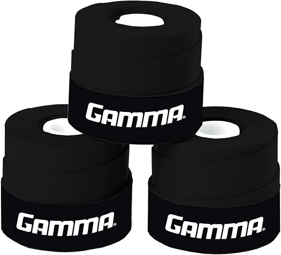 Gamma Sports Supreme Overgrip for Tennis, Pickleball, Squash, Badminton, and Racquetball Racquets, Multiple Pack Sizes and Colors