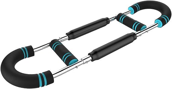 BENBOR Twister Arm Trainer,Power Twister Arm Exerciser with Foam Handle,Adjustable Twister Bar,Forearm Triceps Muscle Strengthener Chest Workout Equipment,Portable Home Fitness Equipment