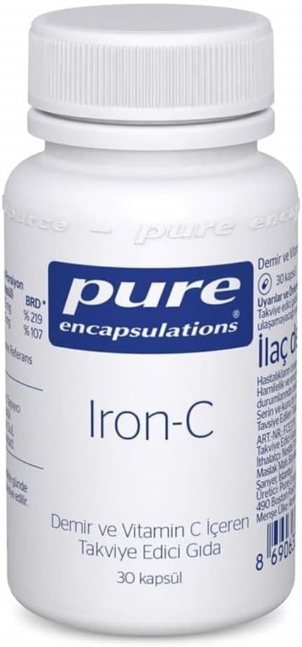 Pure Encapsulations Iron-C 30 Capsules