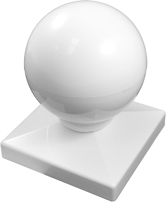 Weatherables 5x5 Post Cap Weatherproof Premium Outdoor Vinyl Post Cover for Lasting Durability and Easy Installation on Vinyl Decks, Patios, Porches, or Mailbox Posts (Dome)