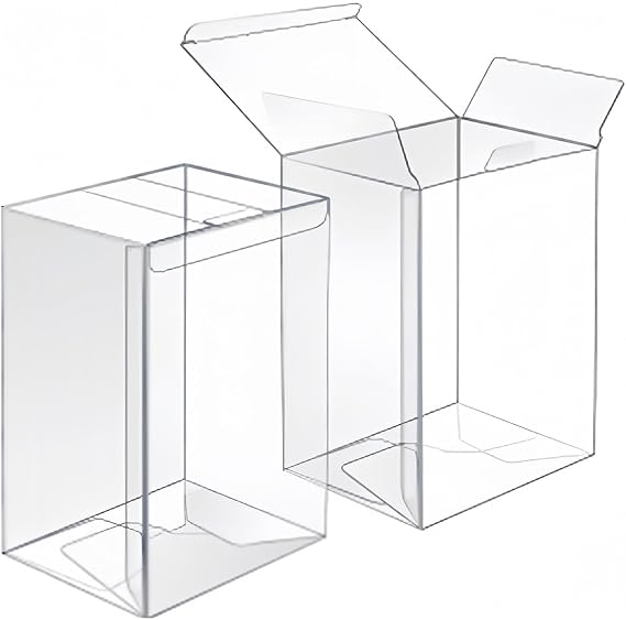 Clear Protective Case for Collectors Gaming Card Organizer Display Holder for Action Figures Packaging Delivery Card Display Box
