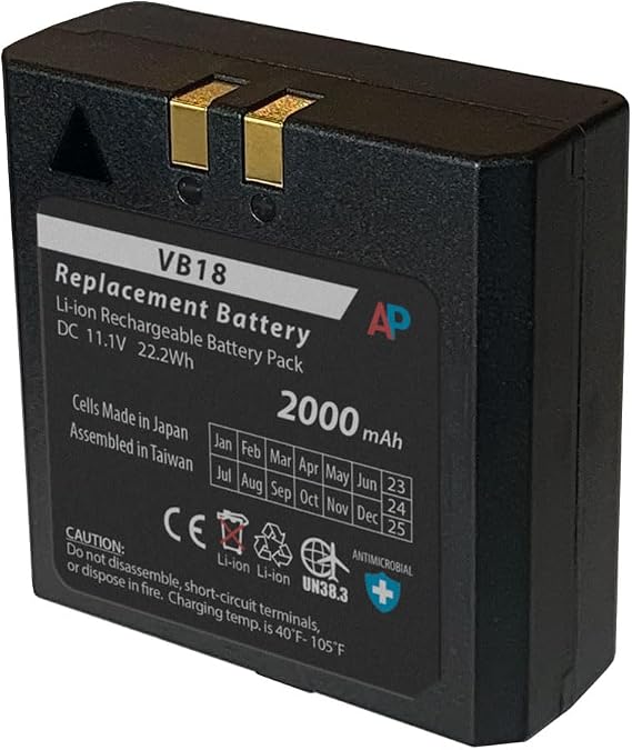 Artisan Power VB18 Replacement Battery for Godox V850, V850II, V860, and V860II Series Flash - 2000 mAh