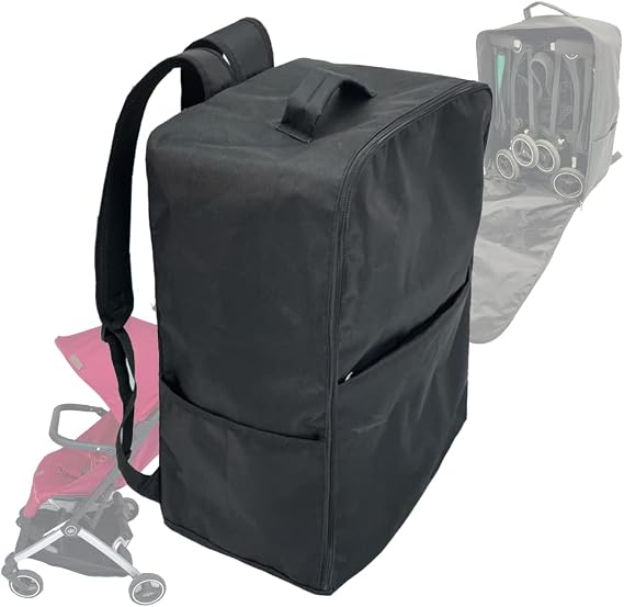Stroller Travel Backpack Bag Fit GB Pockit+ All City, gb Pockit+ All Terrain, gb Pockit Air & Cybex Libelle Travel Strollers, Stroller Transport Bags