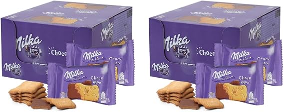 Milka Choco Moo Biscuit Chocolate Biscuit 33.8 oz 960 g 1.4 oz 40 g x 24 pcs Popular, Snacks, Cookies, Crisp