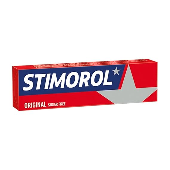 Stimorol Gum | Stimorol Gum Original Free Red| Pack of 30 | Stimorol Chewing Gum | Stimorol Original Chewing Gum