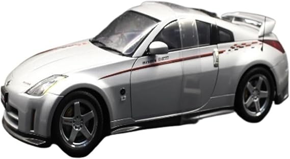 Scale Diecast Model 1:18 For NISSAN NISSAN 350Z NISMO 2002 Alloy Car Model Suitable For Indoor And Outdoor Play Pre-Built Model Motor Vehicles