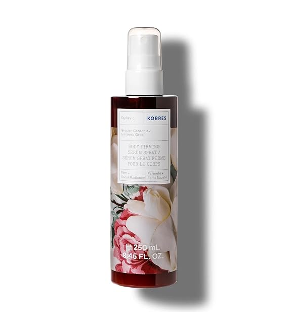 KORRES Grecian Gardenia Body Firming Serum Spray, Smoothing, 8.45 Fl Oz