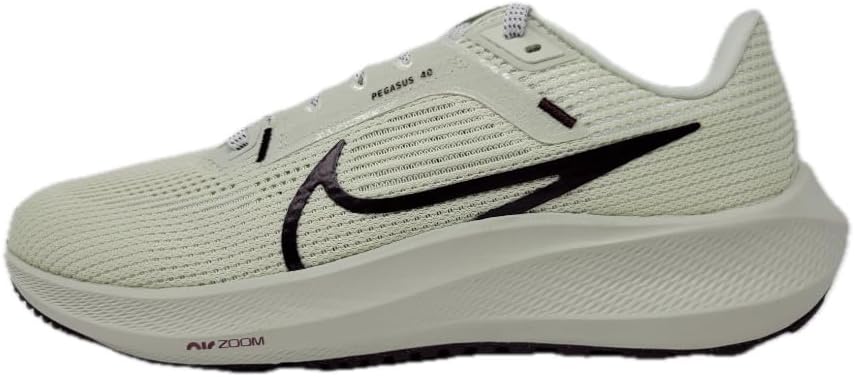 Nike Women's Low-Top Sneakers, Sea Glass/Burgundy Crush-White, 8.5 M US