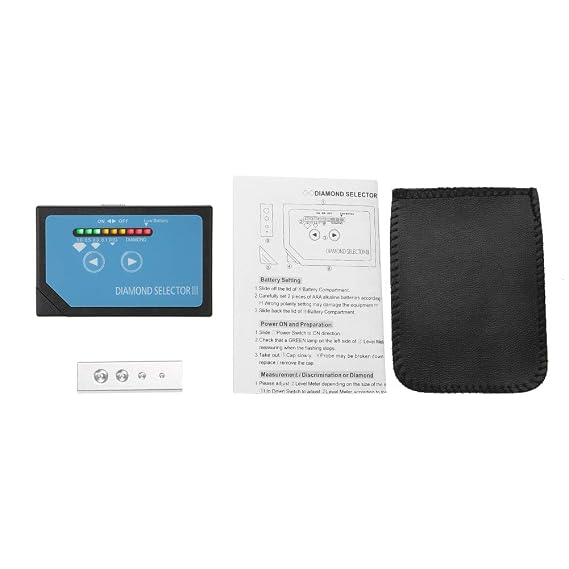 Jewelry Tester, Diamond Tester Pen, Real Diamond Tester for A Quick and Easy Way To Verify The Authenticity Of Their emsts