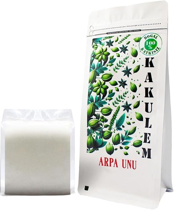 Kakulem SERTİFİKALI Ekmeklik Ata Tohum Arpa Unu (2 KG)