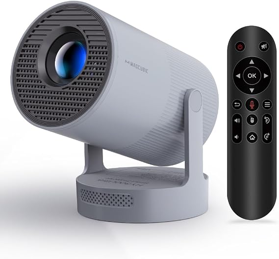 Electric FocusMini Portable Projector with WiFi and Bluetooth 4K Support