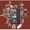 Homelander Sticker Paketi/Bullet Journal Defter Çıkartma Ajanda Laptop Etiket
