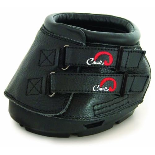 Simple Hoof Boot for Horses, Size 2, Black